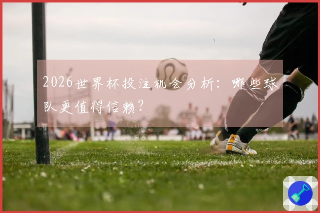 2026世界杯投注机会分析：哪些球队更值得信赖？
