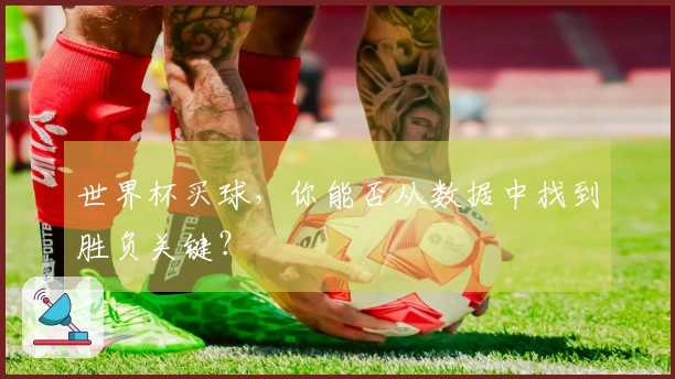 世界杯买球，你能否从数据中找到胜负关键？