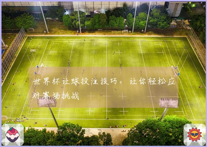 世界杯让球投注技巧，让你轻松应对赛场挑战