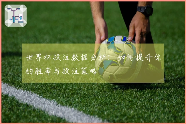 世界杯投注数据分析：如何提升你的胜率与投注策略